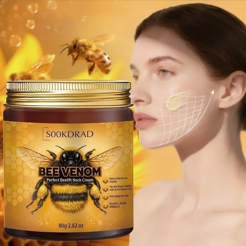 Peptide Neck Cream - Bee Venom Neck Cream, natural peptide,
