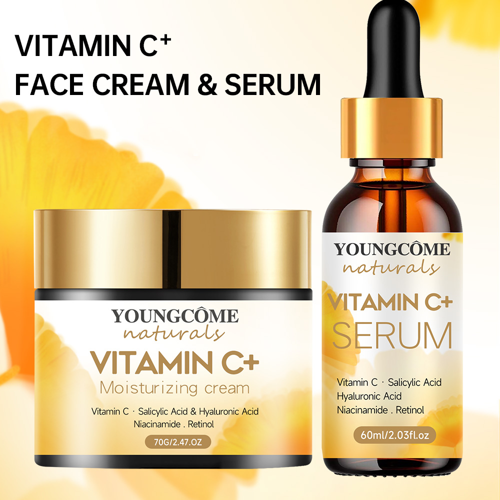 Skincare Glad2Glow - Vitamin C Face Cream & Essential
