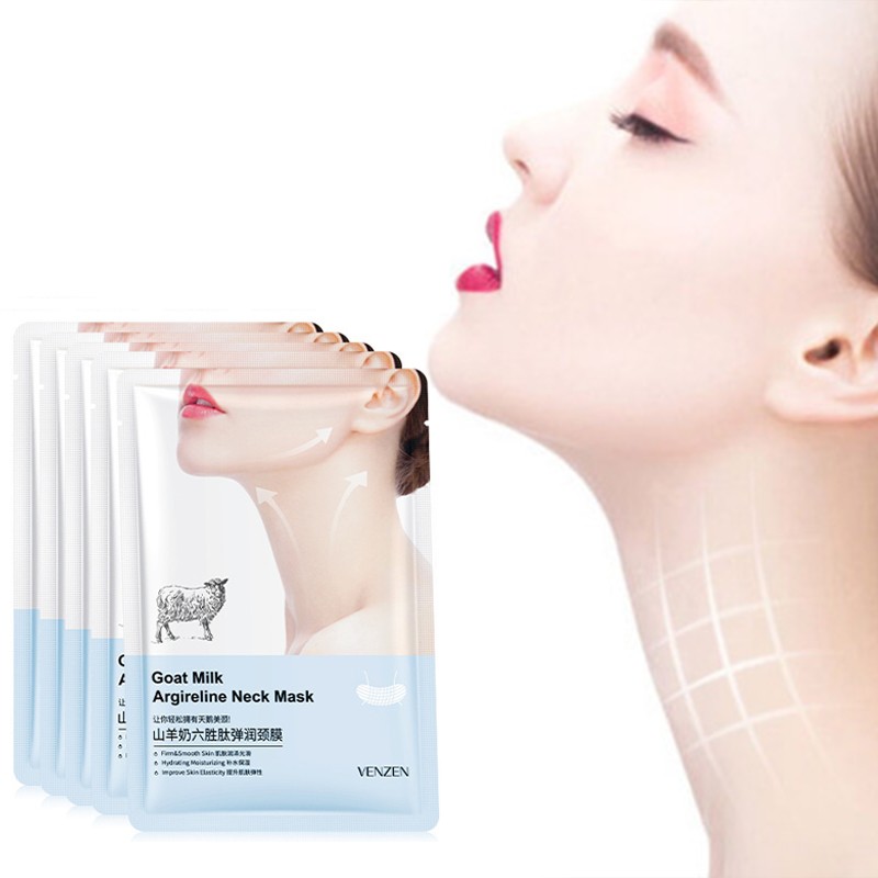 Peptide Neck Cream - Goat Milk Hexapeptide Neck Mask Hydrating
