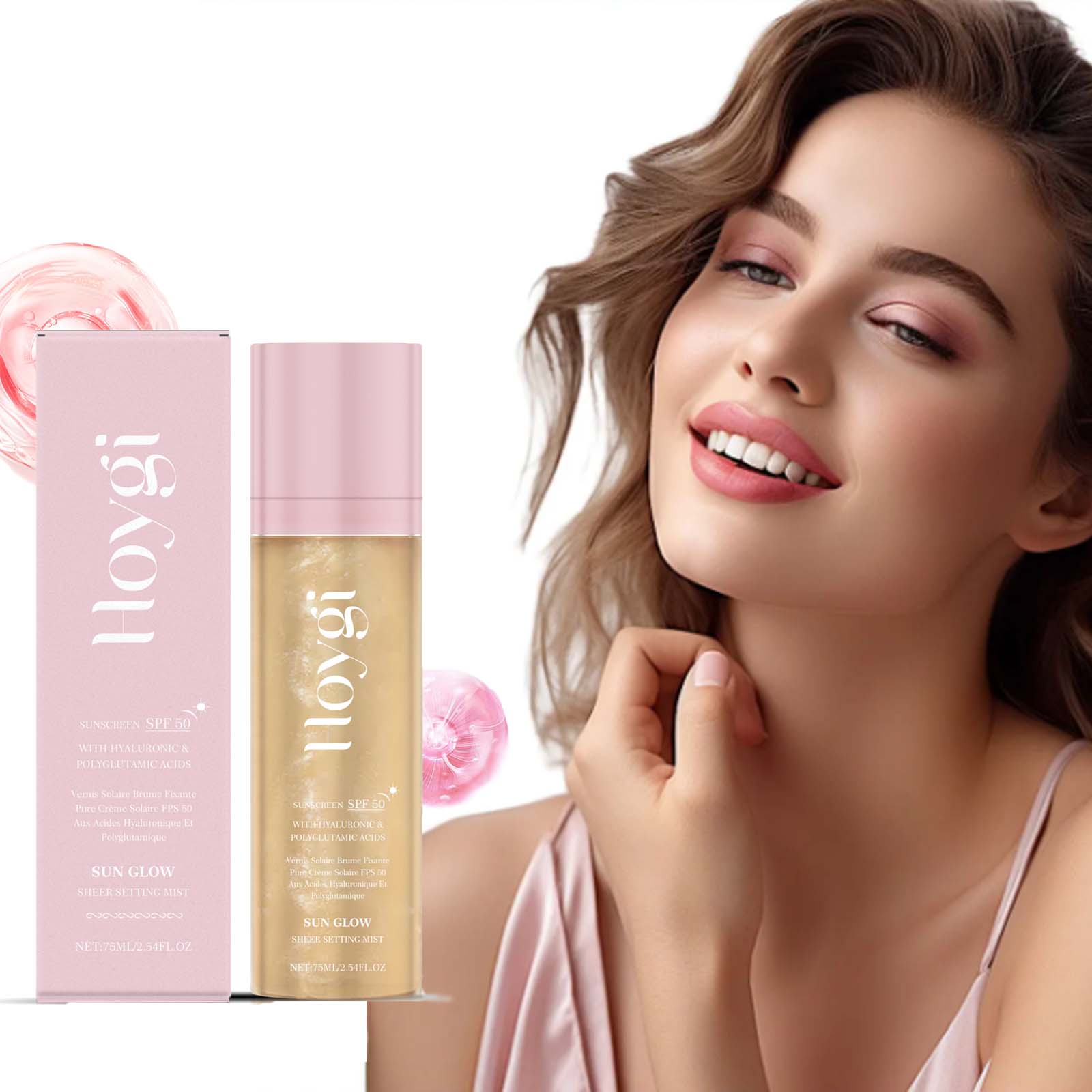 Polyglutamic Acid Moisturizer - Spf 50+ Setting Spray Oil Control