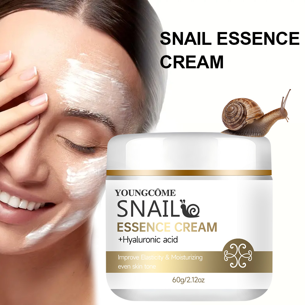Skincare Glad2Glow - Snail essence cream with hyaluronic acid,Retinol