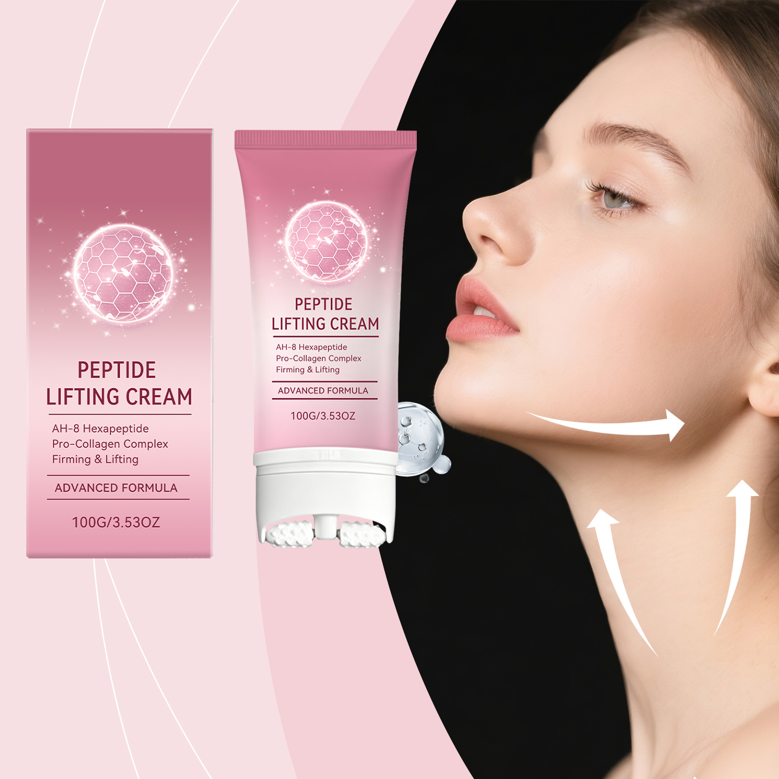 Peptide Neck Cream - Peptide Lifting Neck Cream Hexapeptide Wrinkle