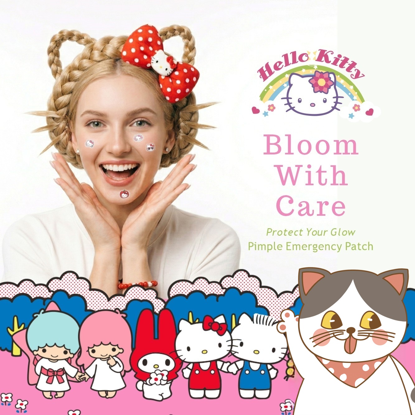 48/120PCS hello kitty Acne pat - Skincare Moisturizer review and price