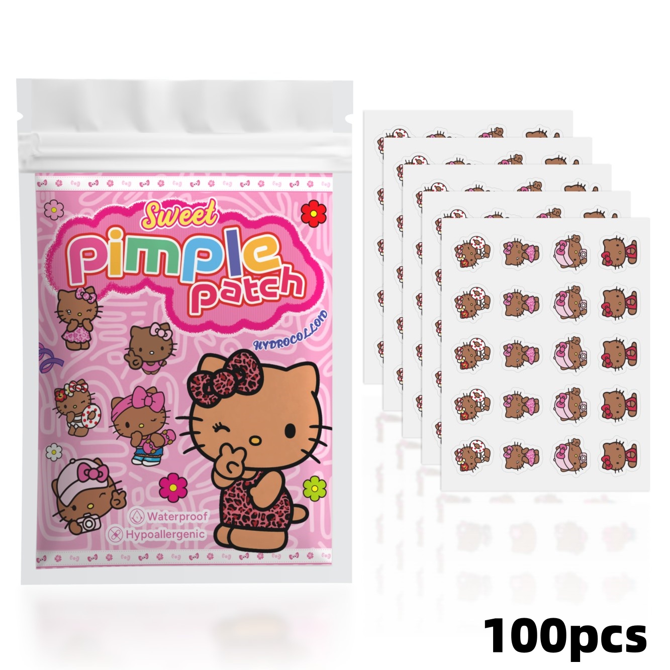 100PCS hello kitty Acne patche - Skincare Moisturizer review and price