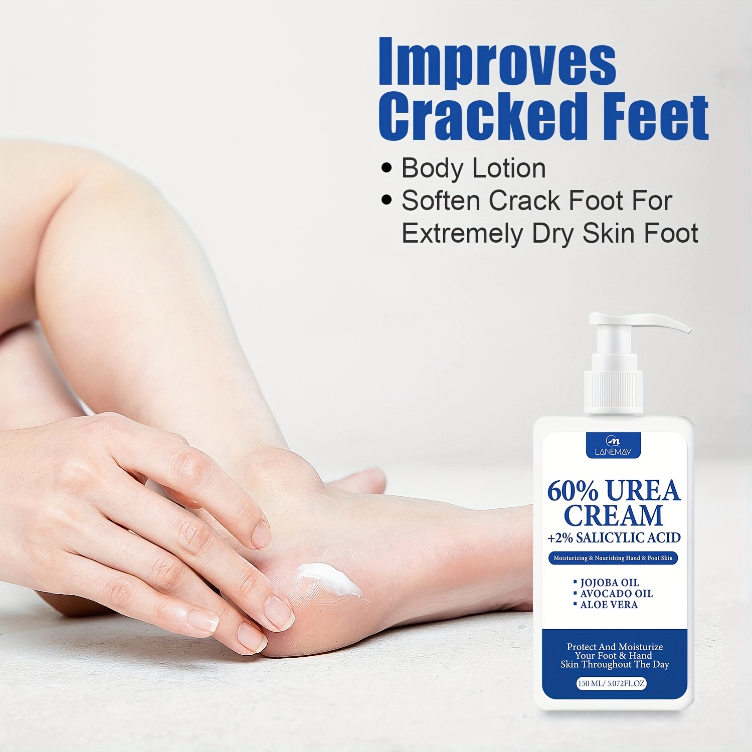 150ml 60% Urea Cream For Feet  - Urea Foot Cream review and price
