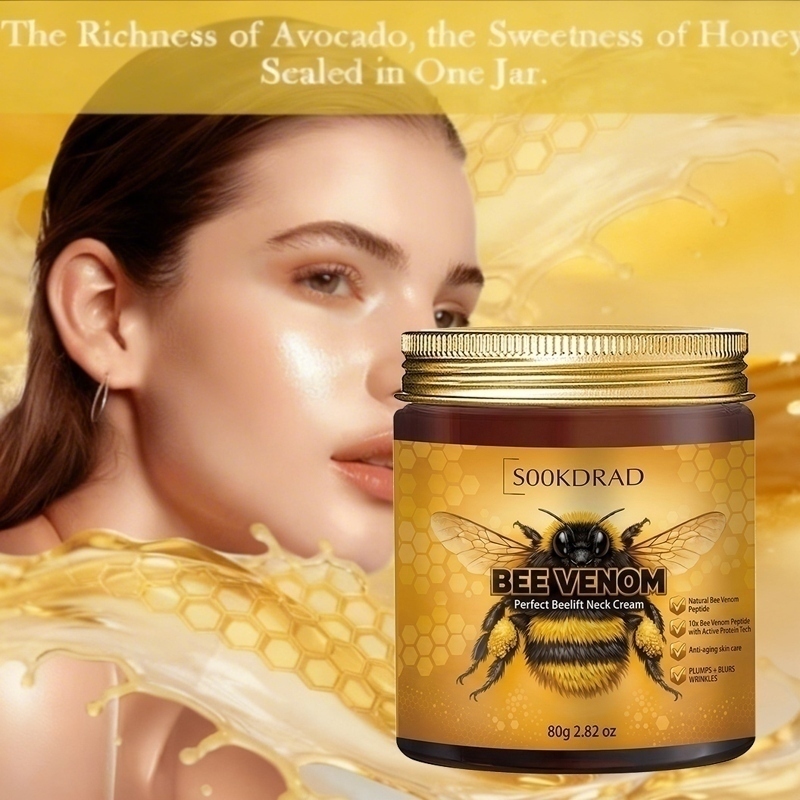 Bee Venom Neck Cream, natural  - Peptide Neck Cream review and price