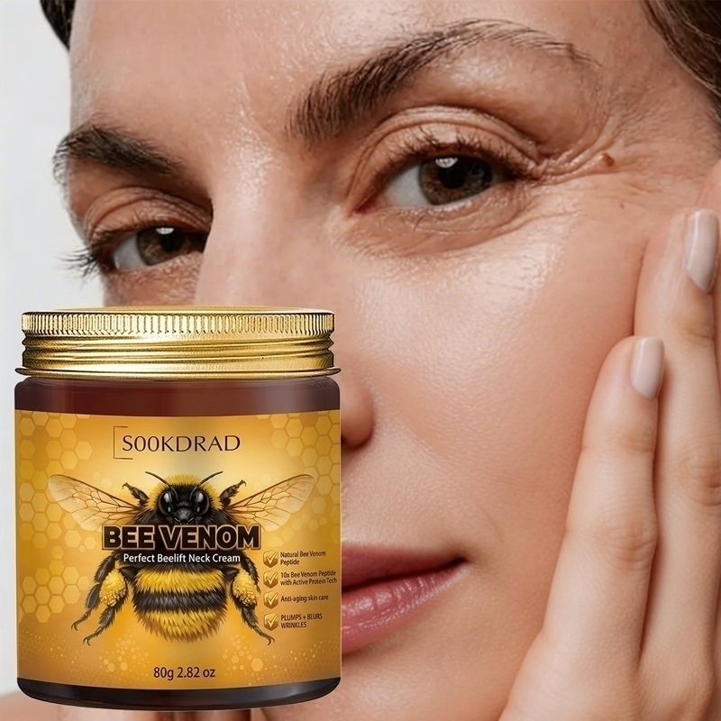 Bee Venom Neck Cream, natural  - Peptide Neck Cream review and price