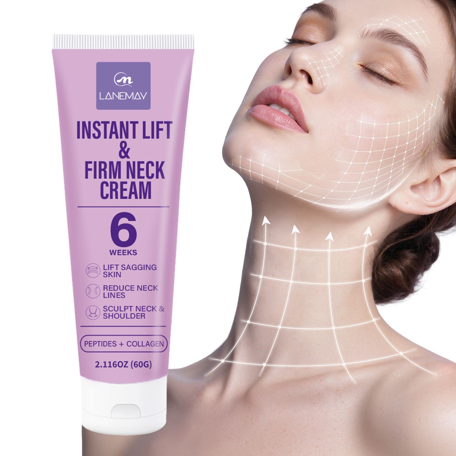 Instant Lift Firm Neck Cream w - Peptide Neck Cream review and price
