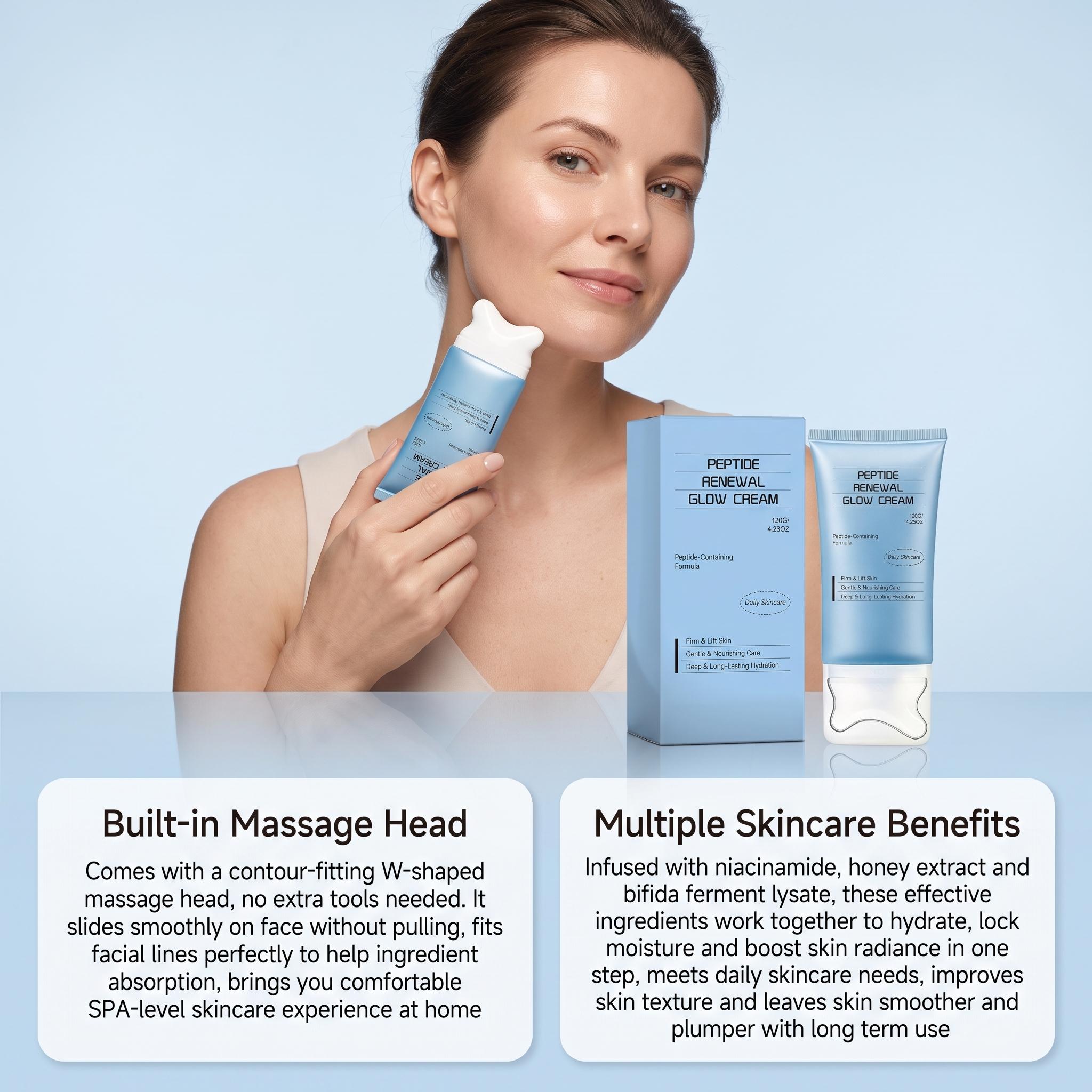 PDRN Peptide Face Moisturizer  - Peptide Neck Cream review and price