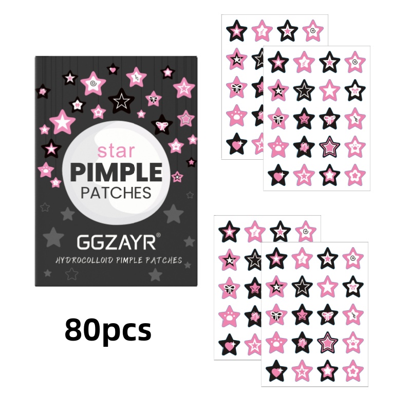80/160pcs Star Acne Patch Set  - Skincare Moisturizer review and price