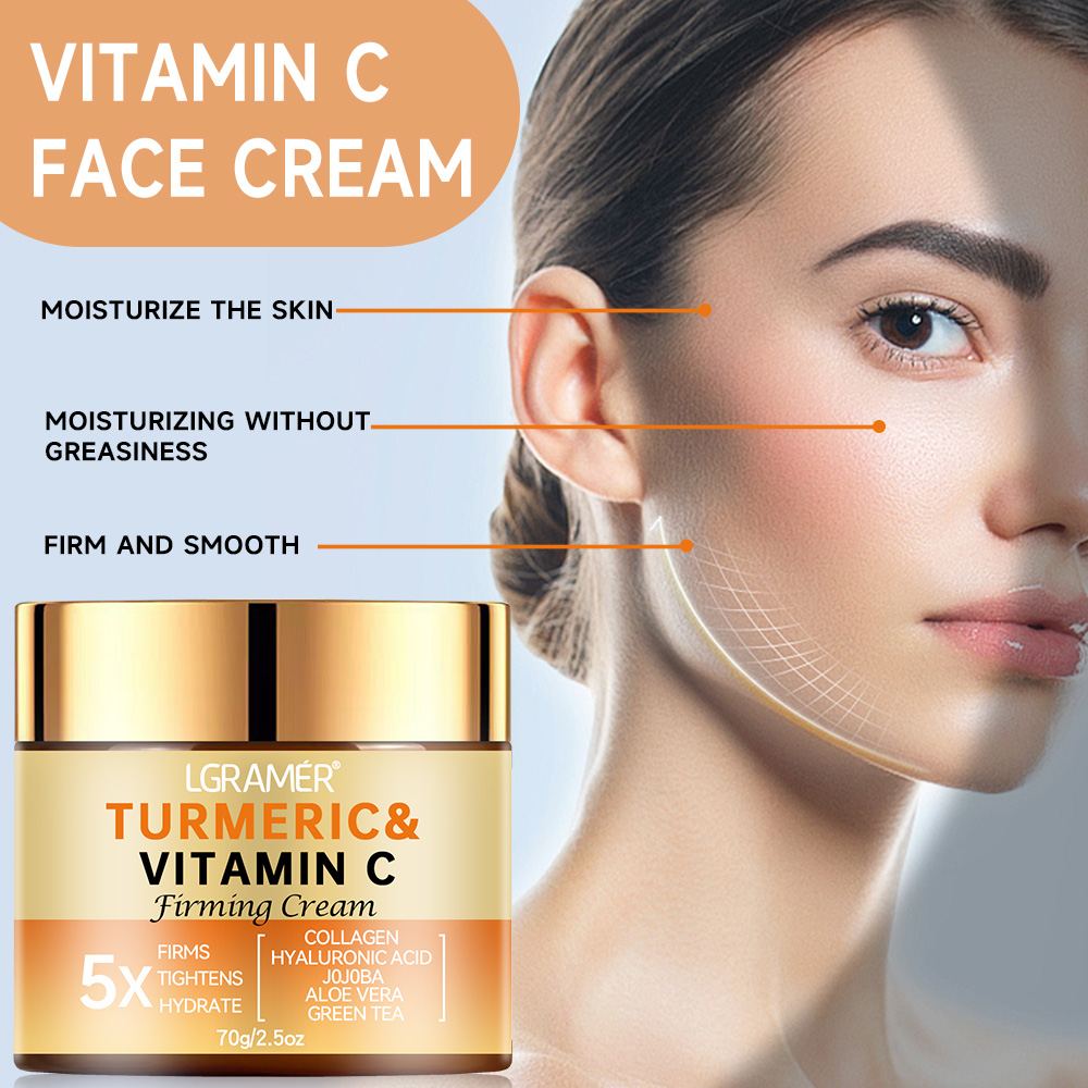 Turmeric Vitamin C Face Cream  - Skincare Glad2Glow review and price