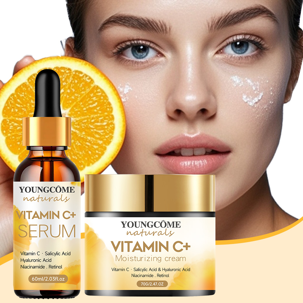 Vitamin C Face Cream & Essenti - Skincare Glad2Glow review and price