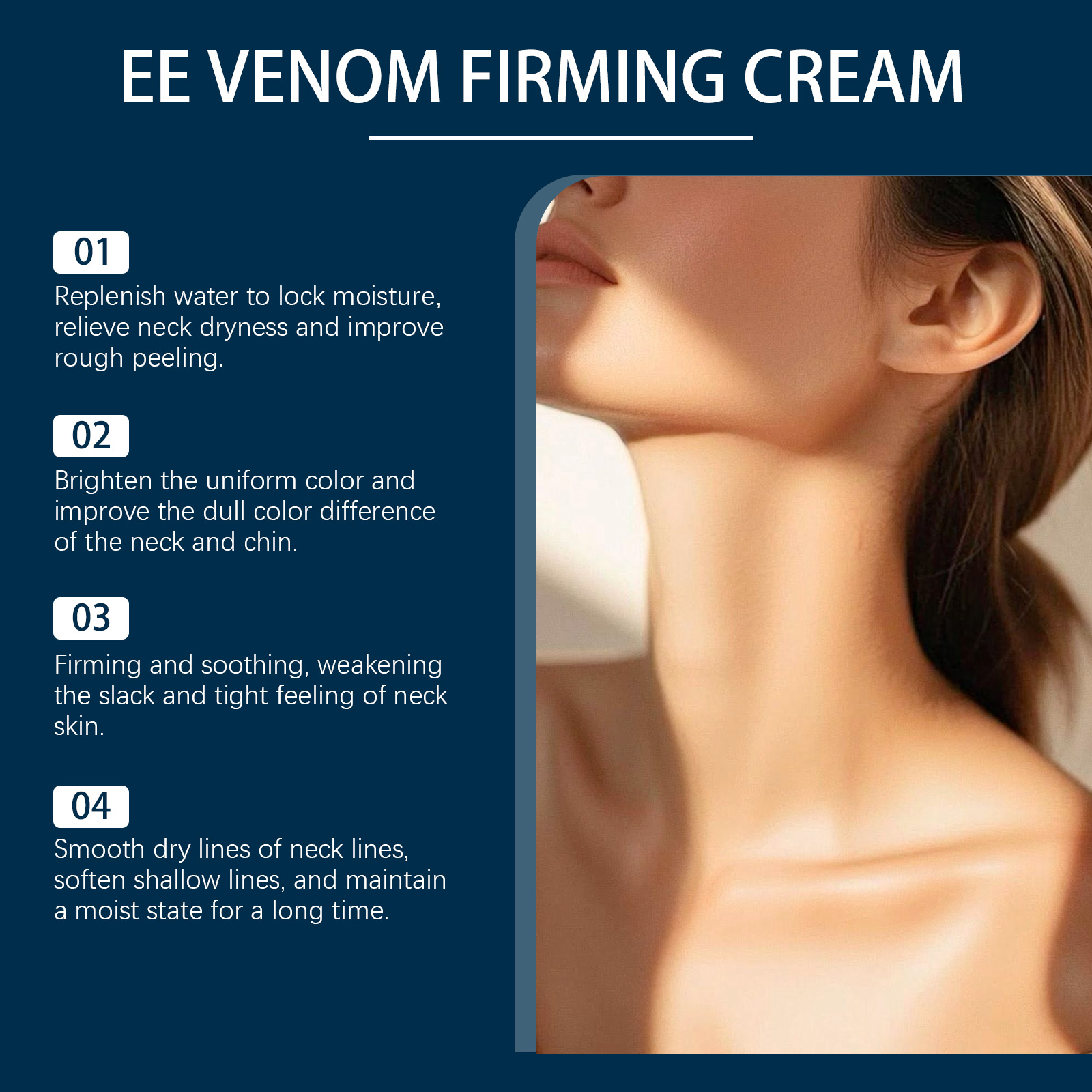 Bee Venom Firming Cream For Ne - Peptide Neck Cream review and price