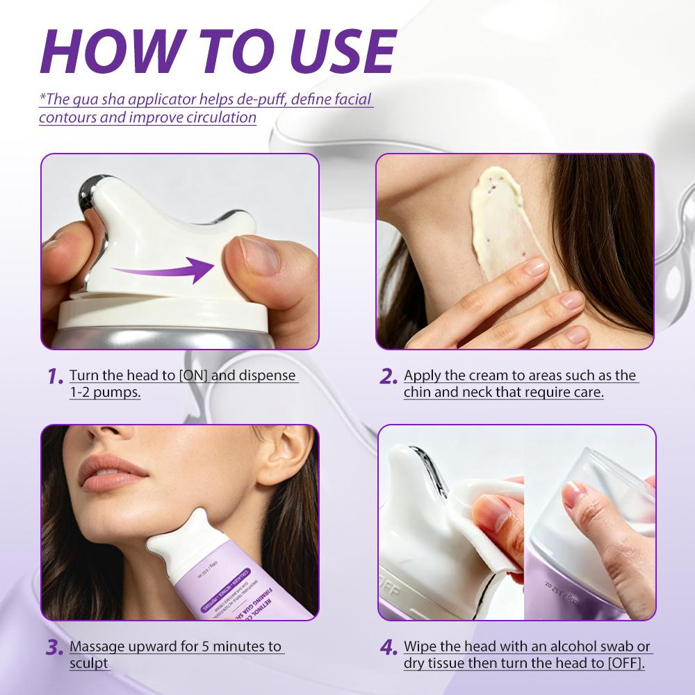 Dual Style KOEC Gua Sha Massag - Peptide Neck Cream review and price