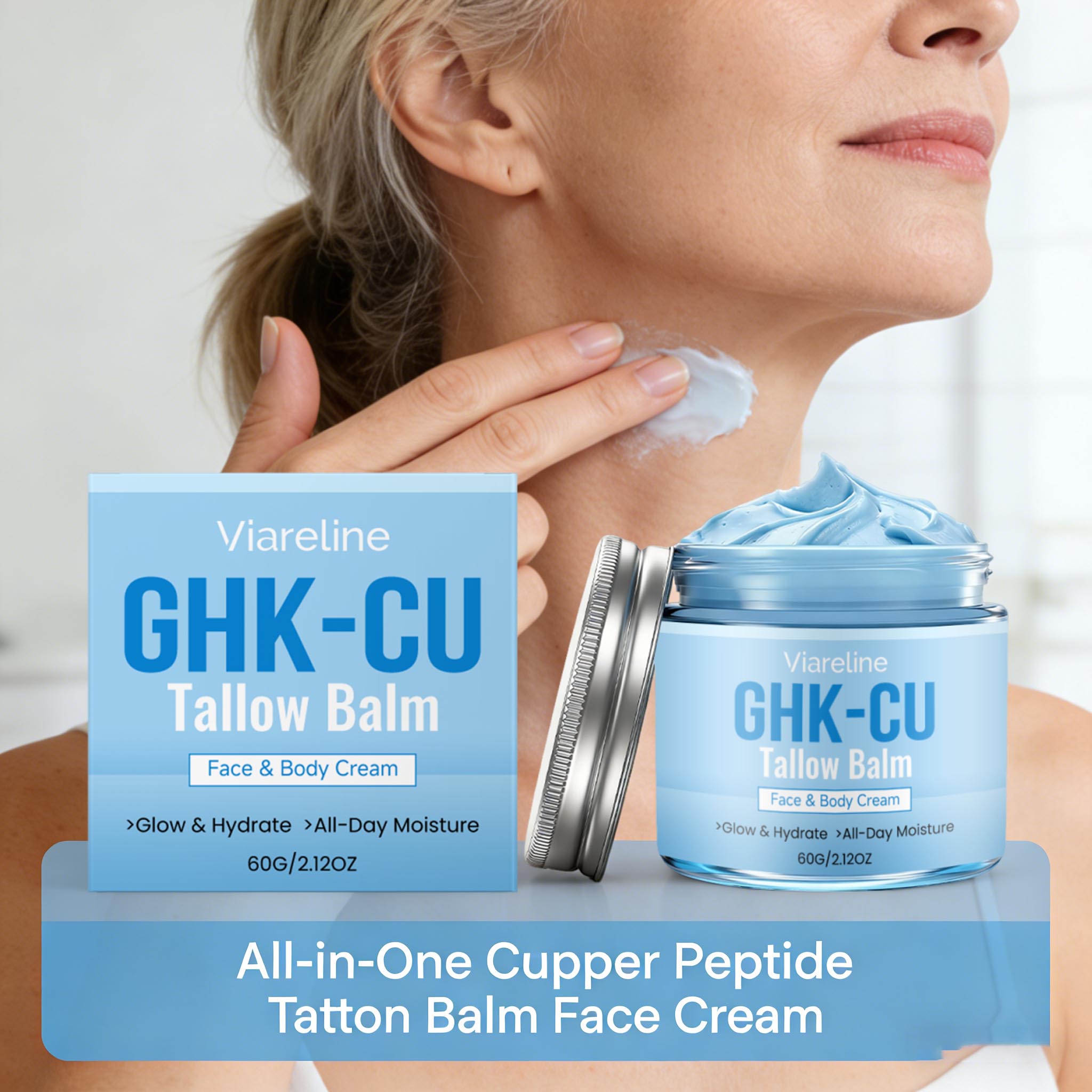 GHK-Cu Copper Peptide Tallow B - Peptide Neck Cream review and price