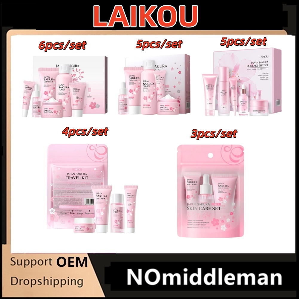 Sakura Skin Care Sets Gift Set - Skincare Glad2Glow review and price
