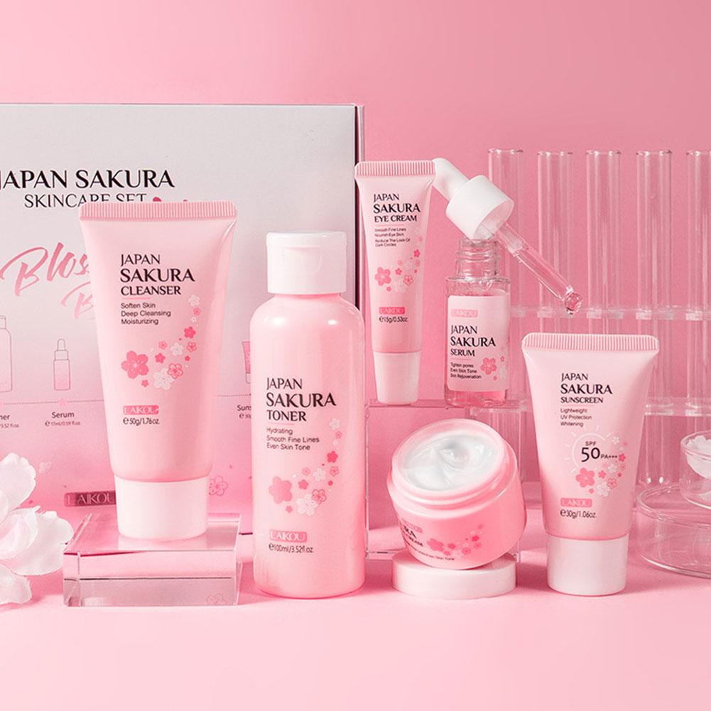 Sakura Skin Care Sets Gift Set - Skincare Glad2Glow review and price