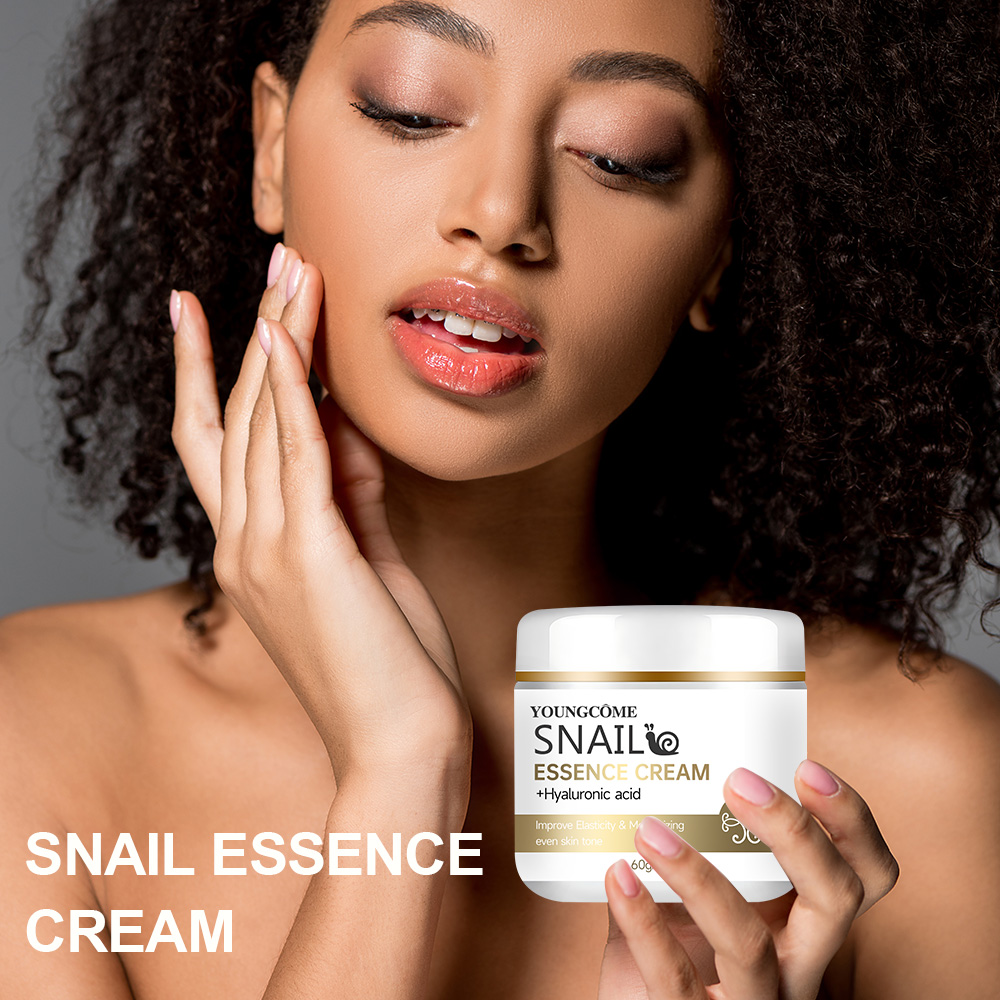 Snail essence cream with hyalu - Skincare Glad2Glow review and price