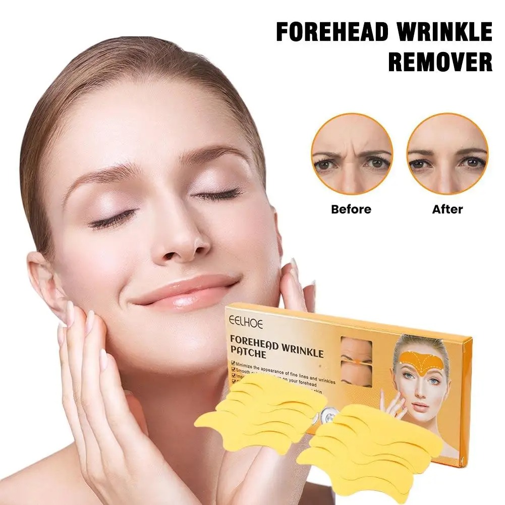 10pcs/box Forehead Wrinkle Pat - Skincare Glad2Glow review and price